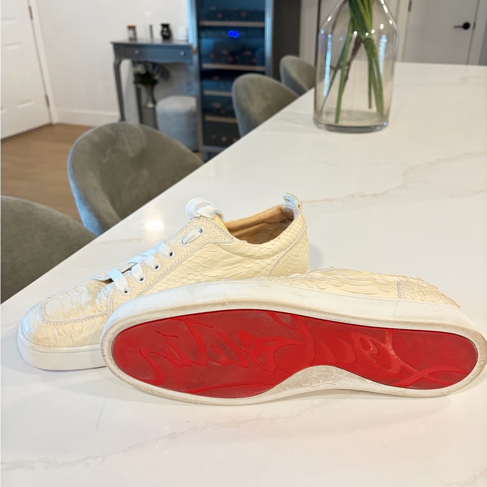 Christian Louboutin Python skin size 13US 12UK - Picture 4 of 7